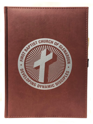 Brown FBCG Journal & Pen Set