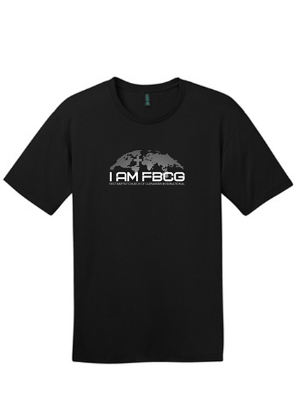 I AM FBCG Child Black Short Sleeve Tee