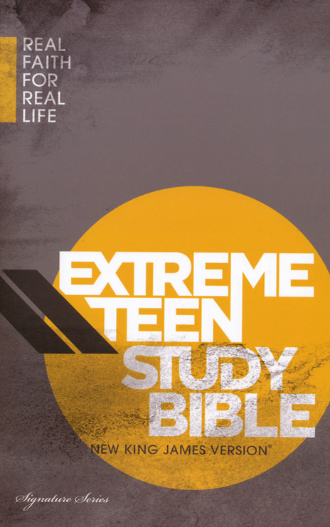 9781401674731 NKJV Extreme Teen Study Bible, Jacketed Hardcover, multicolor