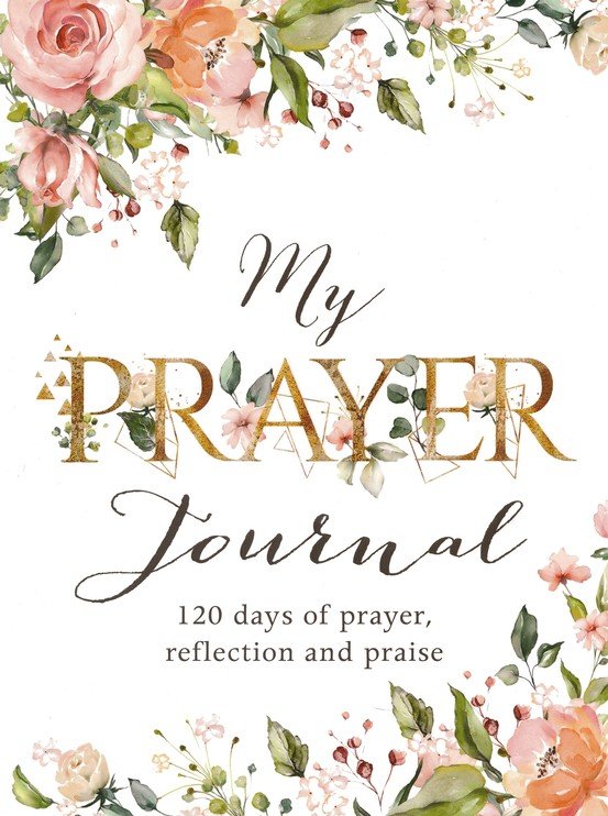 My Prayer Journal, White Floral