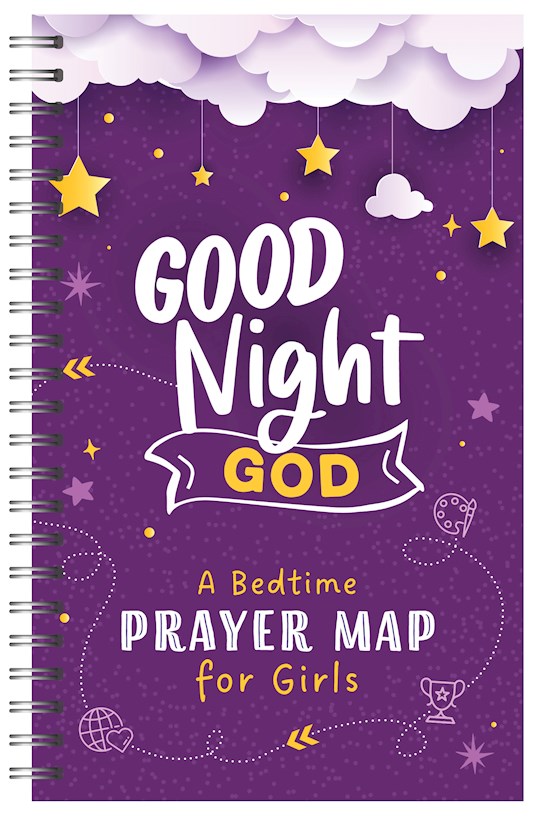 9781636093895 Good Night, God: A Bedtime Prayer Map for Girls