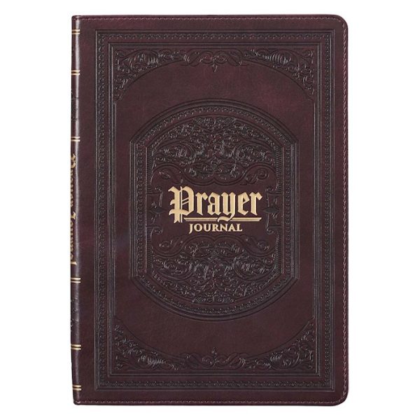 9781642726398 Faux Leather Prayer Journal, Brown