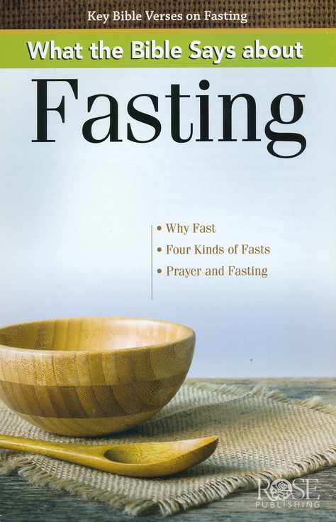 What the Bible Says About Fasting, Pamphlet - 5 Pack