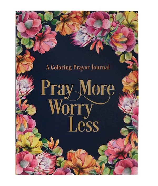Worry Less, Pray More Prayer Journal, Softcover