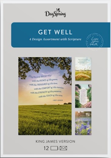 Roy Lessin Landscapes Get Well Cards, Box of 12