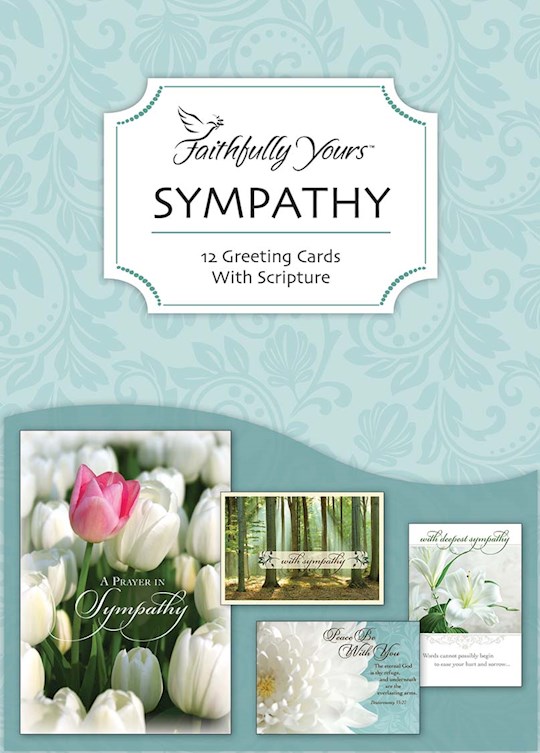 God's Promises, Box of 12 Sympathy Cards, KJV